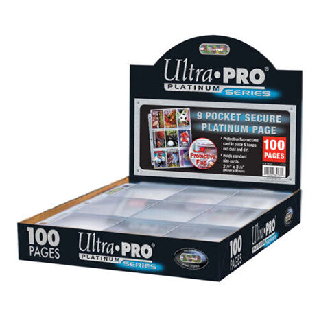 Ultra Pro Páginas Platinum Series 9 Pocket