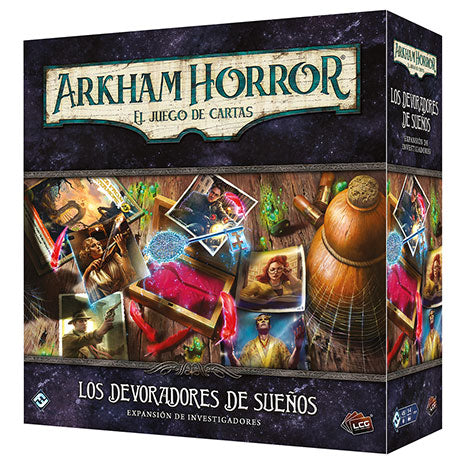 Los Devoradores de Sueños. Expansión de Investigadores. Arkham Horror. El Juego de Cartas