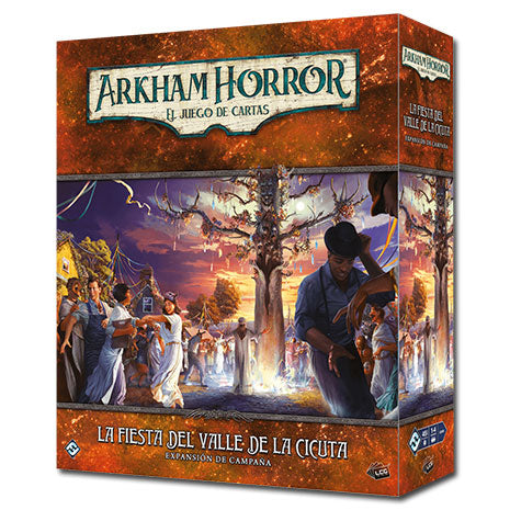La Fiesta del Valle de la Cicuta. Expansión de Campaña. Arkham Horror. El Juego de Cartas