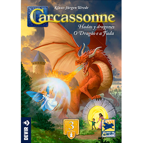 Carcassonne. Dragones y Hadas. Edición 2025