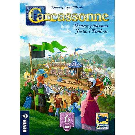 Carcassonne. Torneos y Blasones. Edición 2025