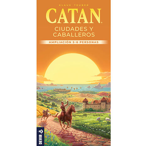Catan. Ciudades y Caballeros. Expansión para 5-6 jugadores. Edición 2025