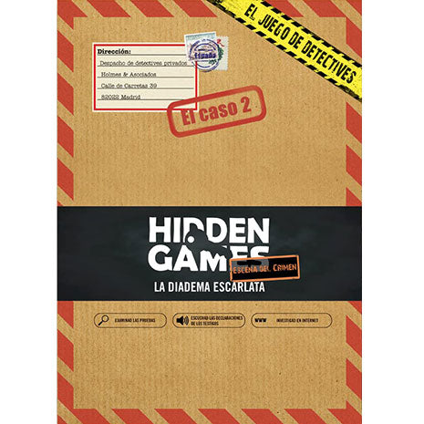 Hidden Games Escena del Crimen. Caso 2. La Diadema Escarlata
