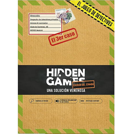 Hidden Games Escena del Crimen. Caso 3. Una Solución Venenosa – The  Curiosity Shop