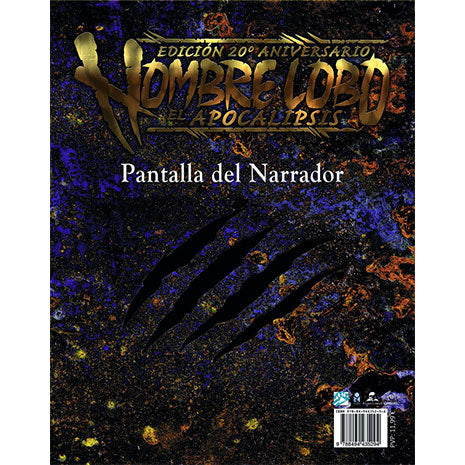 Hombre Lobo. El Apocalipsis. Edición 20º Aniversario. Pantalla de Narrador