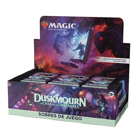 Magic The Gathering. Duskmourn. La Casa de los Horrores. Caja de 36 Sobres de Juego