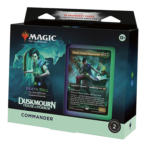 Magic The Gathering. Duskmourn. La Casa de los Horrores. Número de Muertos