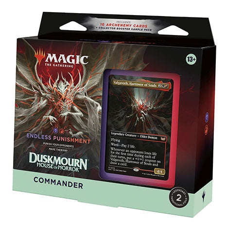 Magic The Gathering. Duskmourn. La Casa de los Horrores. Castigo Eterno