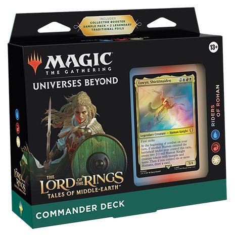 Magic The Gathering. Universe Beyond Commander. Lord of the Rings. Raiders of Rohan (Inglés)