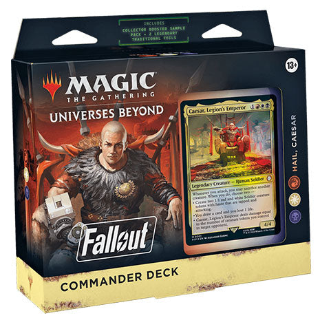 Magic The Gathering. Universe Beyond Commander Fallout Hail, Caesar (Inglés)