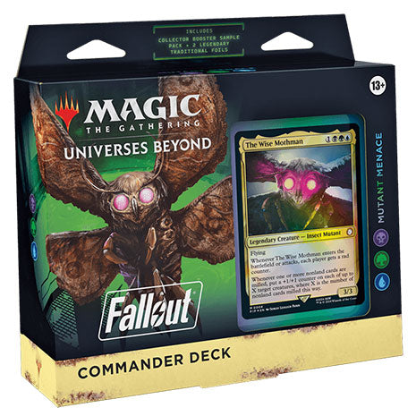 Magic The Gathering. Universe Beyond Commander Fallout Mutant Menace (Inglés)