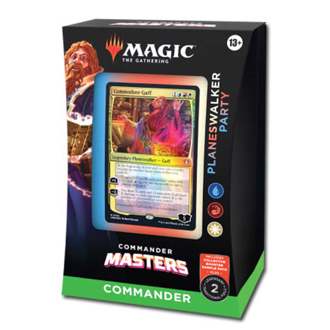 Magic The Gathering. Commander Masters. Commander Planeswalker Party (Inglés)