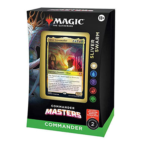 Magic The Gathering. Commander Masters. Commander Sliver Swamp (Inglés)