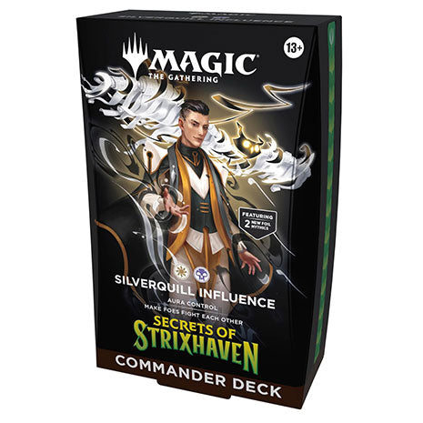 Magic The Gathering. Secrets of Strixhaven. Silverquill Influence (Inglés)