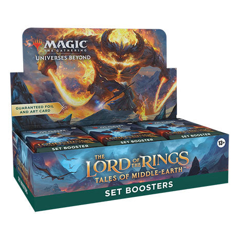 Magic The Gathering. The Lords of the Rings. Tales of Middle Earth. Caja de 30 sobres Set (Inglés)