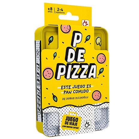 P de Pizza. Juego de Viaje