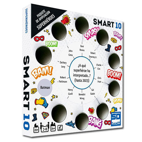 Smart 10. Paquete de Ampliación Superhéroes