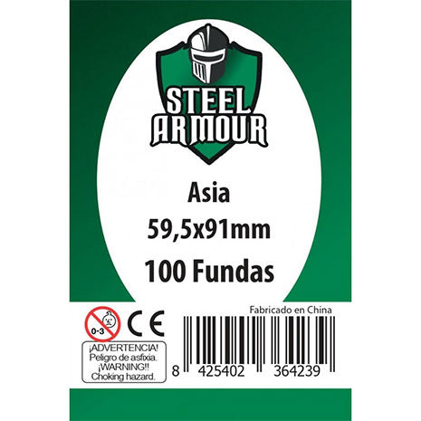 Fundas Steel Armour Asia 59,5mm x 91mm