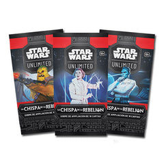 Star Wars Unlimited. La Chispa de la Rebelión. Caja de 24 Sobres de Ampliación