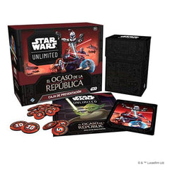 Star Wars Unlimited. El Ocaso de la República. Caja de Presentación