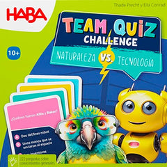 Team Quiz Challenge. Naturaleza vs. Tecnología