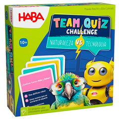 Team Quiz Challenge. Naturaleza vs. Tecnología