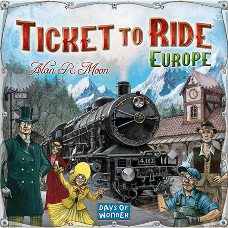 Ticket to Ride Europe (Inglés)