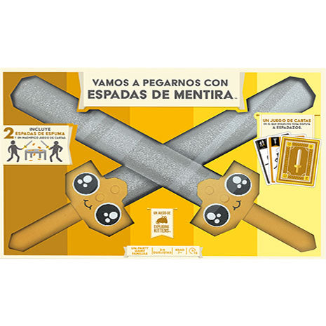 Vamos a Pegarnos con Espadas de Mentira