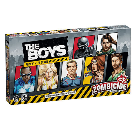 Zombicide. Segunda Edición. The Boys Pack #1 The Seven