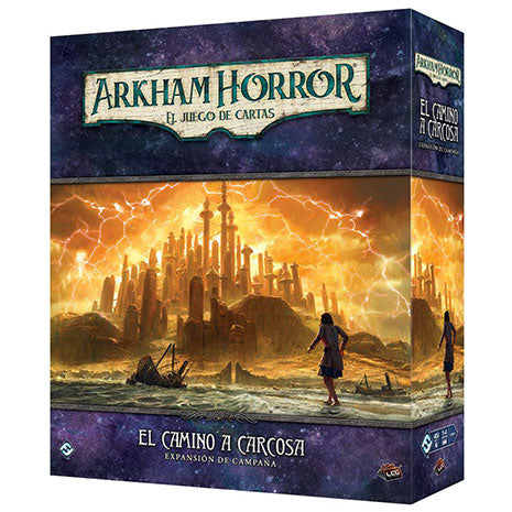 El Camino a Carcosa. Expansión de Campaña. Arkham Horror. El Juego de Cartas