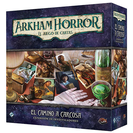 El Camino a Carcosa. Expansión de Investigadores. Arkham Horror. El Juego de Cartas