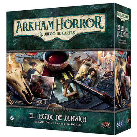El Legado de Dunwich. Expansión de Investigadores. Arkham Horror. El Juego de Cartas