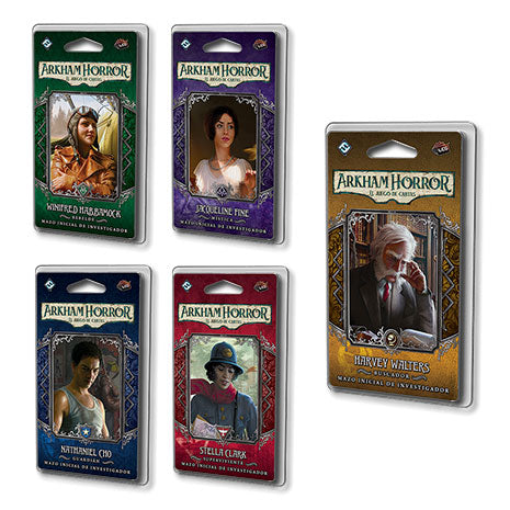 Pack Investigadores. Arkham Horror. El Juego de Cartas