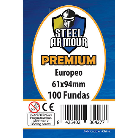 Fundas Steel Armour Europeo Premium 61mm x 94mm
