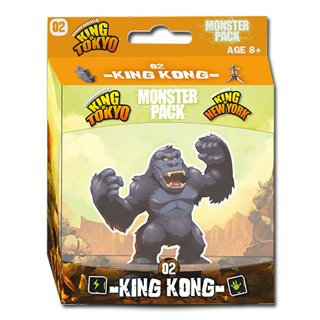 King of Tokyo. Pack de Monstruo. King Kong