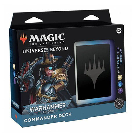 Magic The Gathering. Universe Beyond Commander Warhammer 40.000 Forces of the Imperium