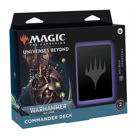 Magic The Gathering. Universe Beyond Commander Warhammer 40.000 Necron Dinasties