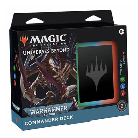 Magic The Gathering. Universe Beyond Commander Warhammer 40.000 Tyranid Swarm