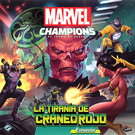 La Tiranía de Cráneo Rojo. Marvel Champions
