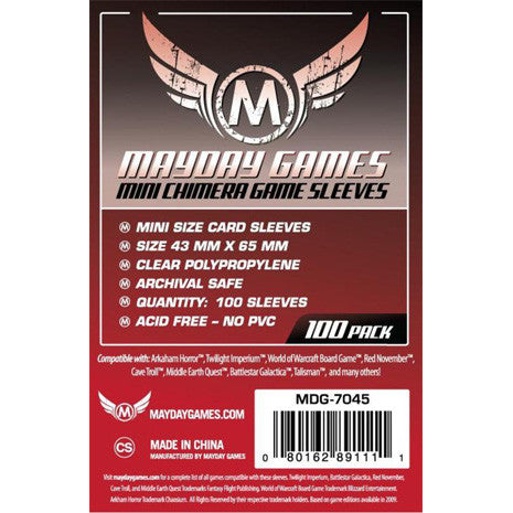 Fundas Mayday Mini Quimera 43mm x 65mm