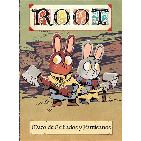 Root. Pack de Cartas Exiliados y Partisanos
