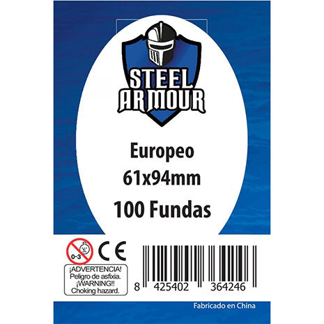 Fundas Steel Armour Europeo 61mm x 94mm