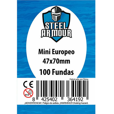 Fundas Steel Armour Mini-Europeo 47mm x 70mm