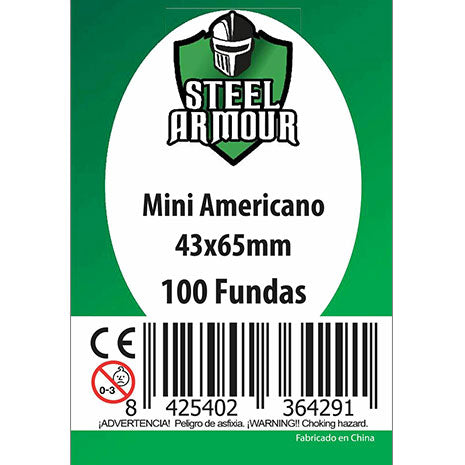 Fundas Steel Armour Mini-Americano 43mm x 65mm