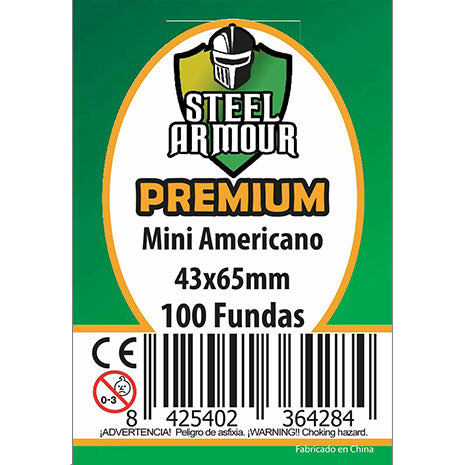 Fundas Steel Armour Mini-Americano Premium 43mm x 65mm