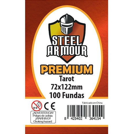 Fundas Steel Armour Tarot Premium 72mm x 122mm
