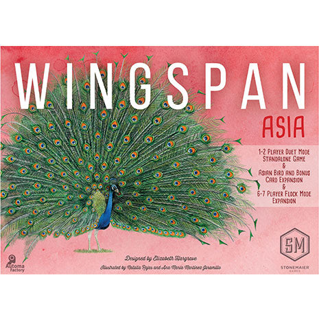 Wingspan. Asia